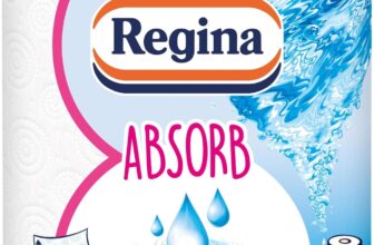 Regina Absorb Kitchen Towels 8 Rolls Per Pack, Super Absorbent 2-ply Kitchen Towels, 75 Sheets Per Roll, Extra-large Sheets, 50percent More Than Previous XXL Products, Easy Open Pack