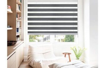 Rehan & Co Day & Night Zebra Roller Blinds 243×165