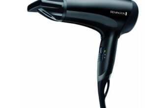 Remington D3010 Power Dry Lightweight Hair Dryer, 2000 W, Black