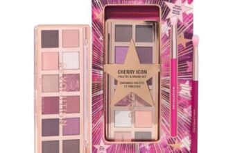 Revolution Cherry Icon Shadow Palette and Brush Set