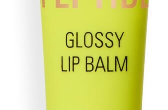 Revolution Juicy Peptide Lip Balm, Hydrating & Nourishing Formula with Peptides, Squalane & Vitamin E, Vegan & Cruelty-Free, 8ml, Mint Mojito Green