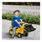 Ride-on Bulldozer Toddler Digger Excavator Construction Truck