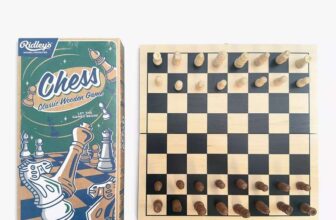Ridleys Wooden Chess Board – £2.95 C&C