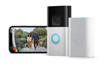 Ring Battery Video Doorbell Plus (Newest gen) Chime Pro DIY Wireless Video Doorbell Camera with 1536p HD Video, Head-To-Toe View, Quick Release Battery Pack Easy to install (5min)