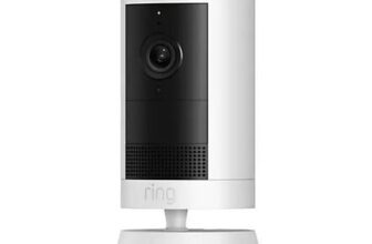 Ring Outdoor Camera plus Battery – White