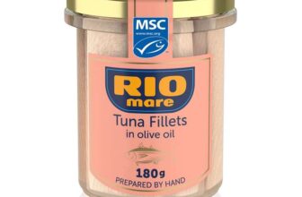 Rio Mare Tuna Fillets in a Glass Jar, 180g