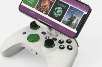 RiotPWR Xbox Edition iPhone Cloud Gaming Controller RP1950X with Headphone Support & Passthrough Power – W/Code – Sold by Big Pockets IT