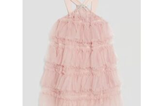 River Island Girls Dress Tulle Layered