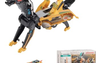 Robot Crash Cars – Magnetic Robot Dinosaur, Transforming Dinosaur Car for Kids, Toys Cars Dragon Robots, Educational Toy for Boys and Girls, Creative Gift for Children Ages 3-8