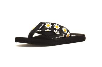 Rocket Dog Adios Flip Flops Womens Black Multi UK 5