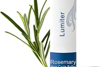 Rosemary Hair Growth Serum Roll On, Hair Loss Treatments for Men & Women, Rosemary Oil for Hair Growth & Stimulates Hair Follicles, Hair Fall Control Serum for All Hair Types, 30ML