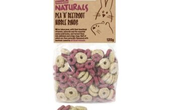 Rosewood Naturals Pea & Beetroot Nibble Rings Treats (120g)