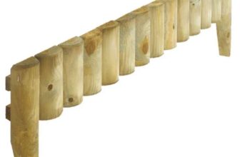 Rowlinson Border Fence Lawn Edging Strip – 1m (3 for £20). – Free C&C