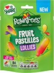 Rowntrees Lollies Fruit Pastilles Sweets Sharing Bag 130g