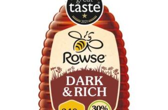 Rowse Dark & Rich Honey – 340g