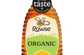 Rowse Organic Honey – 4 X 340g