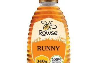 Rowse Pure & Natural Squeezy Runny Honey