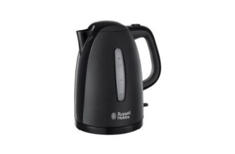 Russell Hobbs 21271 Textures Plastic Kettle – Black
