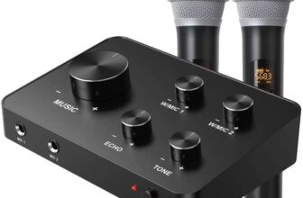 Rybozen Wireless Microphone Karaoke Mixer System – Sold by Go Fun Club FBA