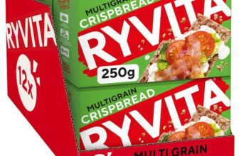 Ryvita Multigrain Crispbread 16 PACKS of 250g – S&S £11.54