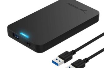 SABRENT 2.5 SSD Enclosure, HDD Docking Station, Super Fast Data Transfer, Support UASP, LED Indicator – with Voucher – Store4PC-UK/FBA