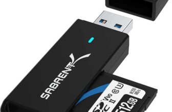 SABRENT SD, Micro SD Card Reader, USB SD Card Adapter, USB 3.2 Gen 1 to SD Memory Card Reader – Store4PC-UK FBA