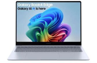 SAMSUNG Galaxy Book4 Edge – Snapdragon X Elite X1E-80-100, 16GB RAM, 512GB SSD, 16 3K AMOLED 120 Hz Touchscreen Display – via HS code