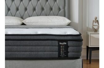 SANA SLEEP 3ft Single Pocket Spring Mattress, 9-Zone Orthopedic, 90x190x25cm