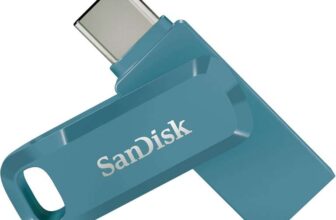 SANDISK Ultra Dual Drive Go, USB Type-C &Type-A Flash Drive 128GB (Memory stick up to 400MB/s, Reversible Type-C and Type-A connectors