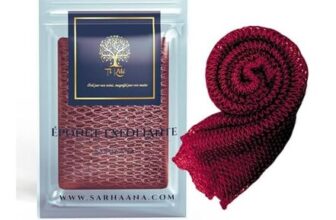 SARHAANA African Net Sponge Back Scrubber XL Exfoliating Cloth