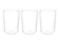 SILVERCREST Insulated Cappuccino Glasses – 3 Pack
