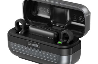 SMALLRIG S70-C2 Wireless Mic 2TX1RX, USB-C, 48h Battery, 300m Range, Noise Reduction, Charging Case – By SmallRig Direct FBA