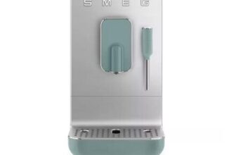 SMEG Bean to Cup Coffee Machine – Emerald Green