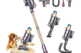 SMOTURE Cordless Vacuum Cleaner, 50KPa 600W