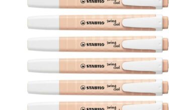 STABILO swing cool NatureCOLORS – Highlighter – Pack of 10 – Beige