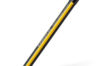 STAEDTLER 180J 22-1 Noris Digital Jumbo EMR Stylus with Soft Digital Eraser – For Digital Writing, Drawing and Erasing on EMR Equipped