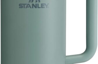 STANLEY 1913 Quencher H2.0 Flowstate Tumbler 1.2L Cold for 11 Hours Iced for 48 Hours Metal Water Bottle with Straw, Handle and Lid Dishwasher Safe Travel Mug for Cold Drinks Shale