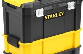 STANLEY Essential Rolling Workshop Toolbox, 3-in1 Stackable Units, Portable Tool Solution, STST1-80151 W/Voucher