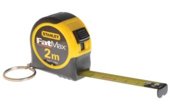 STANLEY FATMAX 2M (13mm wide) Keychain Tape Measure