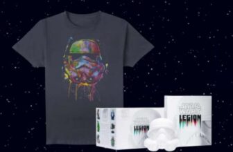 STAR WARS BUNDLE – T-shirt Star Wars: Legion Book Stormtrooper Helmet