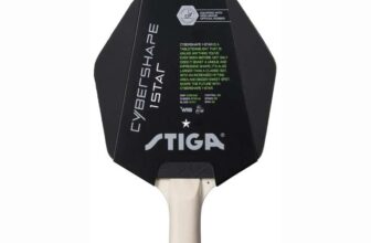 STIGA Cybershape 1-Star Table Tennis Bat – Optimal Control and Unique Shape