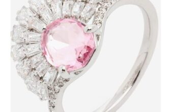 SWAROVSKI Rhodium Plated Idyllia Cocktail Ring