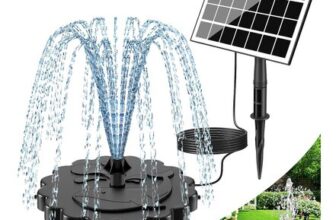 SZMP 2 in 1 Detachable Floating Solar Fountain Kit, 2026 Upgrade DIY 3.5W