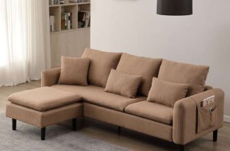 Sable Brown 3 Seater Sofa