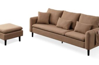 Sable Three Seater Sofa – Brown