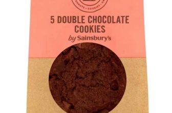 Sainsburys Milk Chocolate / White / Double Chocolate / Oatmeal & Raisin/ Rainbow Cookies 5 Pack – Nectar Price