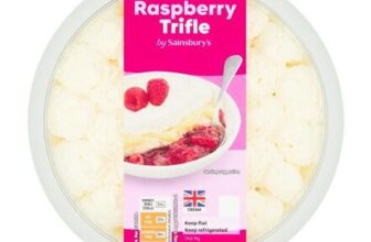 Sainsburys Raspberry Trifle Dessert 600g (Nectar)