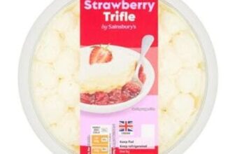 Sainsburys Strawberry Trifle Dessert 600g (Nectar)