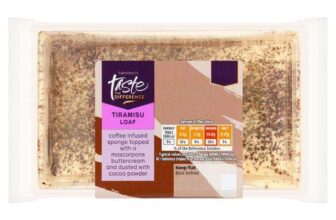 Sainsburys Taste the Difference Tiramisu / Bakewell / Carrot & Orange Loaf Cake – Nectar Price