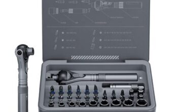 Sakerplus 40-in-1 Magnetic Screwdriver Set with Detachable Ratchet